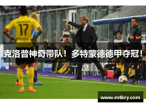 克洛普神奇带队！多特蒙德德甲夺冠！