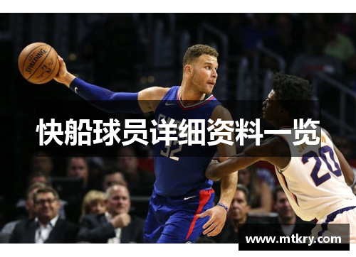 快船球员详细资料一览